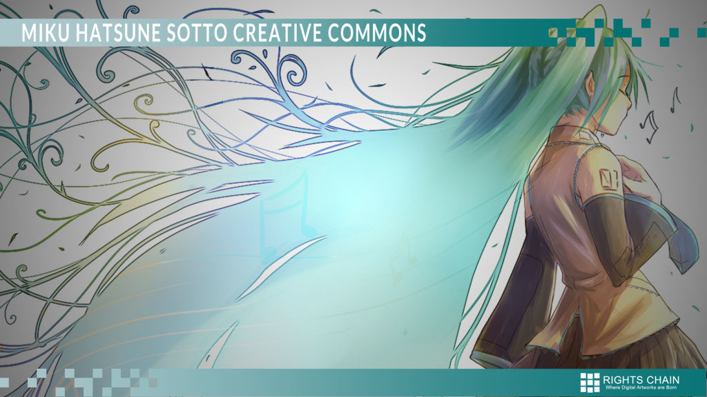 Anche Hatsune Miku fa parte della comunità Creative Commons