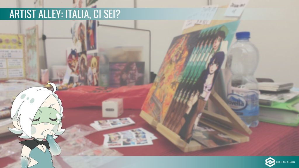 Artist alley alle fiere del fumetto in Italia